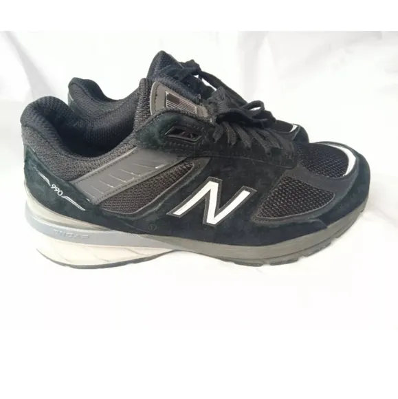 New Balance 990v5 Women's Shoes Size 9 Medium Black - W990BK5 Retail $175