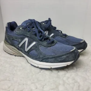 New Balance M990NV4 Running Shoes Men Size 12.5 D Made In USA M990NV4 Navy Blue