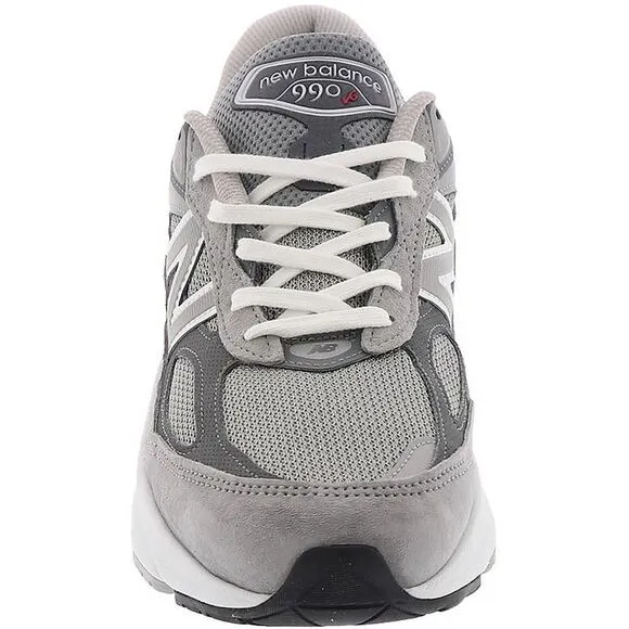 New Balance Mens 990v6 Gray Mesh Running &amp; Training Shoes Sneakers New