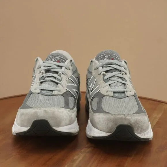 New Balance Mens 990V6 Made in USA Sneakers Shoes Gray Suede Mesh Size 16D
