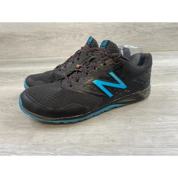 New Balance Minimus WX00BX Women's 8 Black Mesh Athletic Training Sneaker Shoes