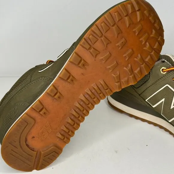New Balance Shoes Mens Size 10 Army Green 574 Rugged Running Hiking Sneakers