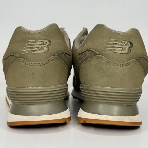 New Balance Shoes Mens Size 10 Army Green 574 Rugged Running Hiking Sneakers