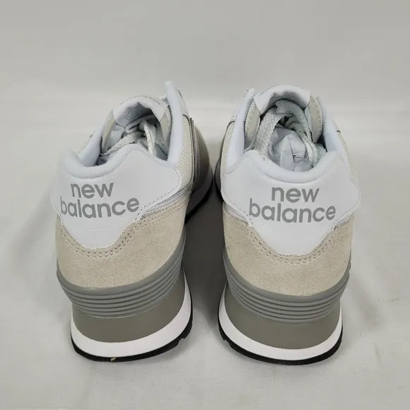 New Balance Women's 574 Core Classic Shoes Sneakers WL574EVW Grey White Sz 7 NIB
