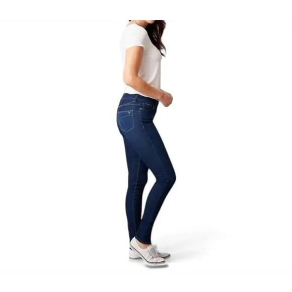 NEW BEIJA-FLOR JEANS jennifer skinny jeans in navy emana