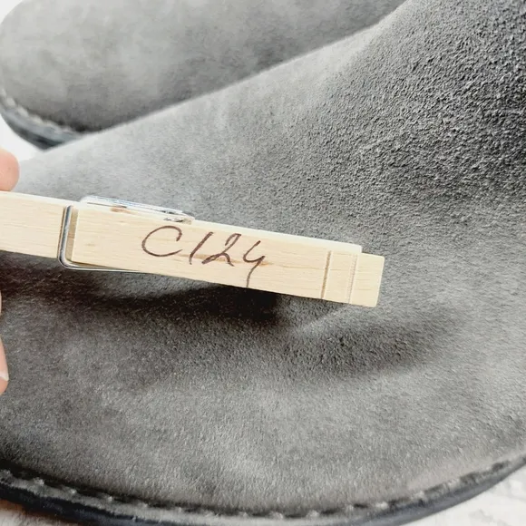 New Born Shane Gray Suede Comfort Chelsea Ankle Boots C124