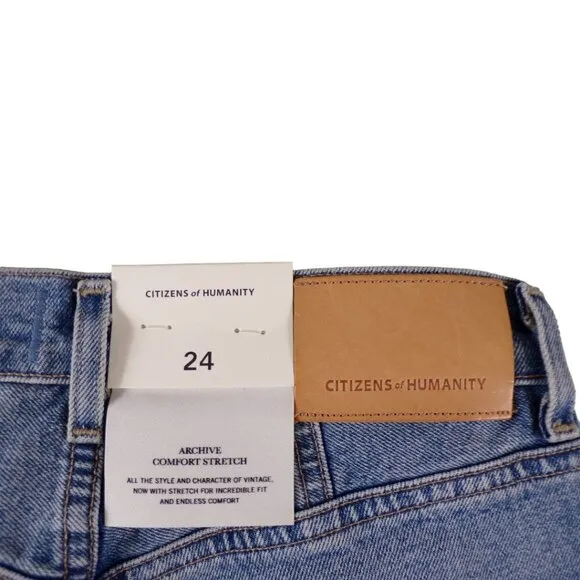 NEW CITIZENS OF HUMANITY Valerie High Rise Tapered Stirrup Jean in Caraway #703