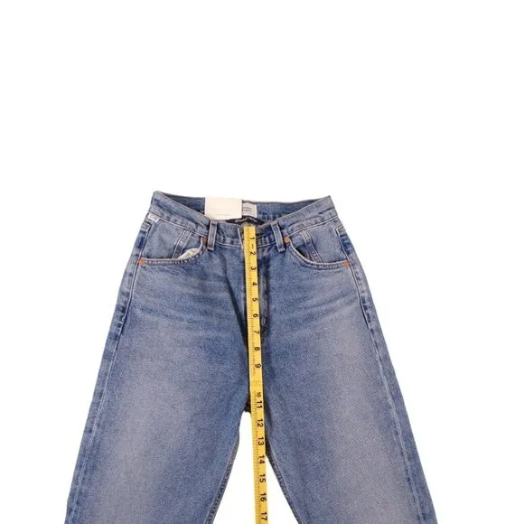 NEW CITIZENS OF HUMANITY Valerie High Rise Tapered Stirrup Jean in Caraway #703