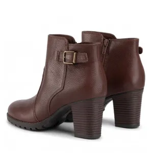NEW Clarks Collection Verona Leather Gleam Booties