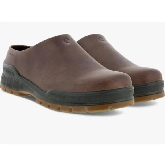 New ECCO Women's Track 25 Clog Shoes  Brown Size 41 US 10-10.5