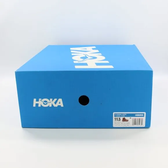 New Hoka Kaha 2 GTX Waterproof Hiking Boots, Men’s 11.5 | Cork Cappuccino (CCPP)