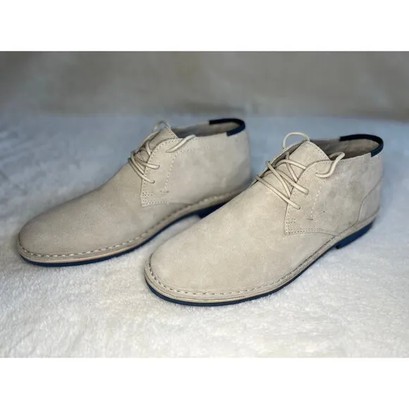 New In Box - Men's Size 12 Chukka Boot- Sand Suede with Blue sole