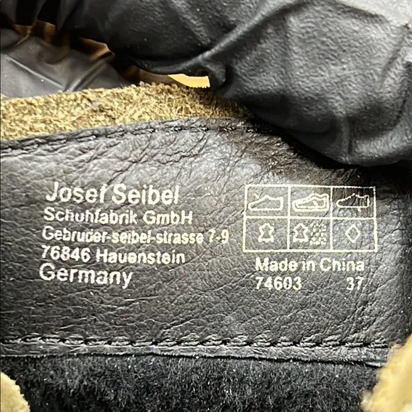 NEW Joseph Siebel 37, 6-6.5 Nubuk Leather Olive Green Ankle Boots Side Zipper