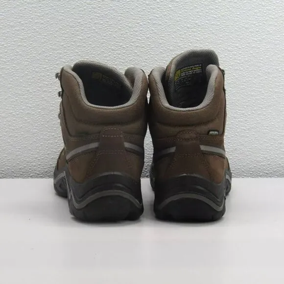 NEW KEEN Men's Durand 2 Waterproof Boots Brown Comfort Cushioning Leather 8.5