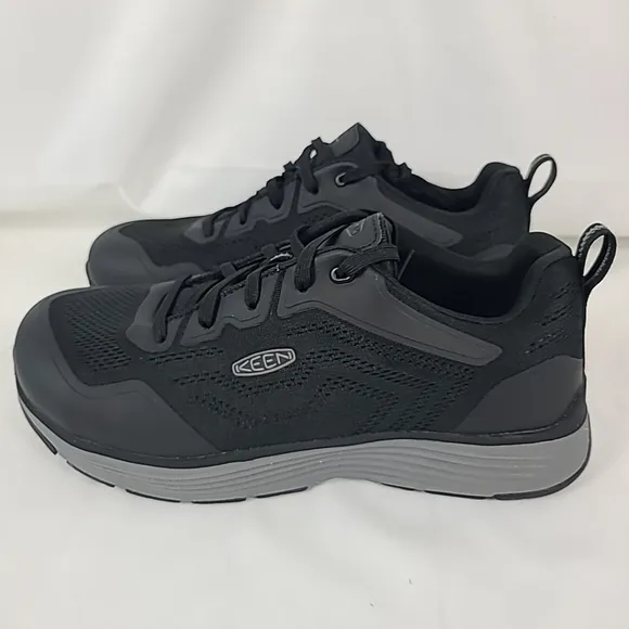 NEW KEEN Sparta 2 Men's Black Aluminum Toe Work Safety Shoes 1025637EE Size 11.5