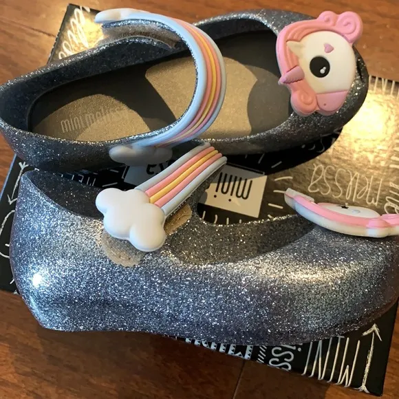 NEW Mini Melissa Unicorn shoes