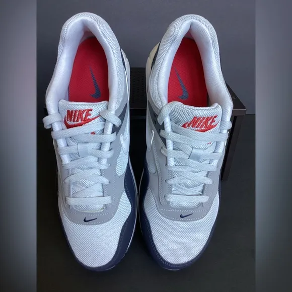 NEW Nike Air Max Command Men's Size 9 - Wolf Grey Midnight Navy Red - 511416-010