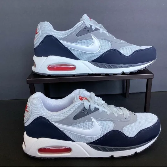 NEW Nike Air Max Command Men's Size 9 - Wolf Grey Midnight Navy Red - 511416-010