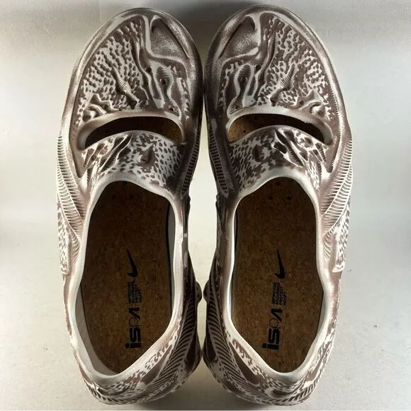 NEW Nike ISPA Universal Men’s Shoes Slip On Sneakers Natural Mink Brown Size 14
