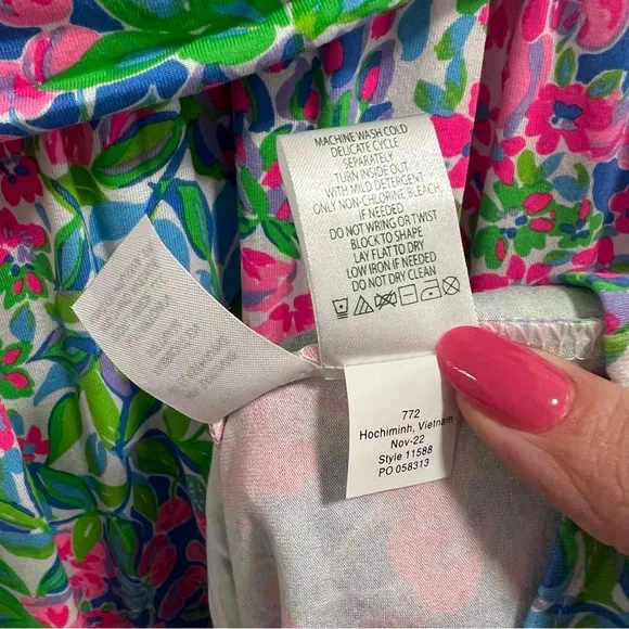 NEW NWT Lilly Pulitzer Juliet Ruffle Midi Dress In A Cherry On Top Floral Print
