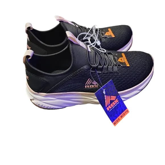 NEW RBX WOMEN'S 8.5 WIDE MESH SLIDE IN TENNIS SHOES