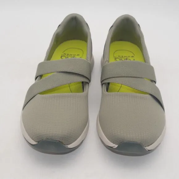 NEW Ryka Endless Slip On Women's 9 Mesh Mary Jane Shoes Comfort Vetiver Green