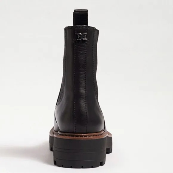 🌸NEW Sam Edelman Black Leather Laguna Chelsea Boots Women’s Sz 9 With Box.