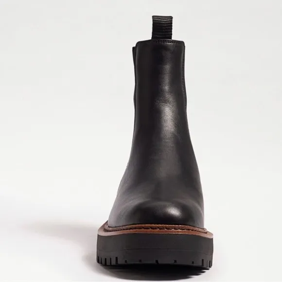 🌸NEW Sam Edelman Black Leather Laguna Chelsea Boots Women’s Sz 9 With Box.
