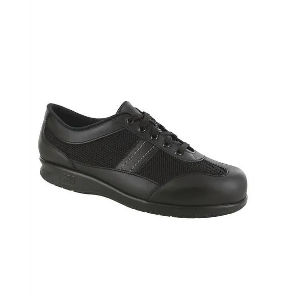 NEW SAS women's ft mesh walking shoes - medium in black