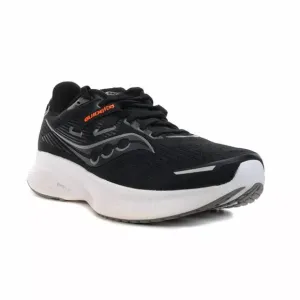 NEW SAUCONY men's guide 16 shoes in black/white