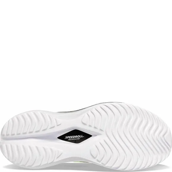 NEW SAUCONY men's kinvara pro shoes in slime/umbra