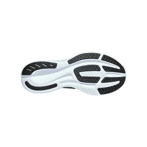NEW SAUCONY men's ride 16 running shoes in black/white