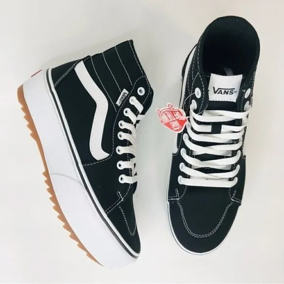 New! Vans Women's Filmore Hiker Platform High Top Lug Sole Sneaker Shoes