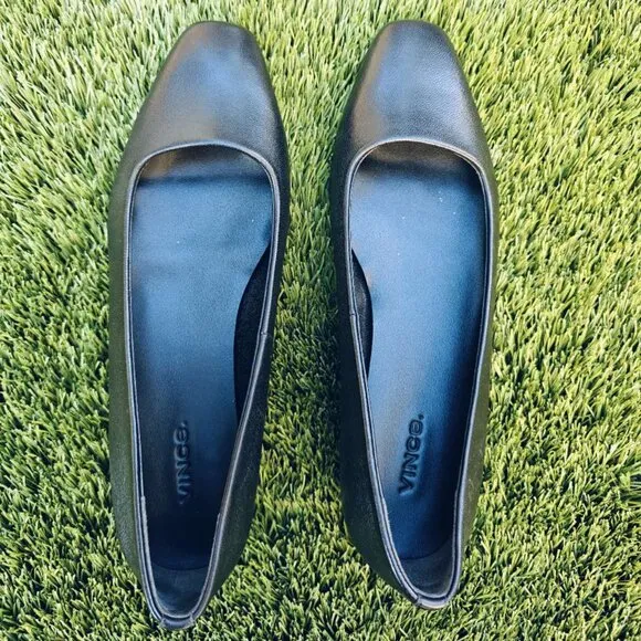 NEW Vince Brodi-B Leather Flats Slip-on shoes