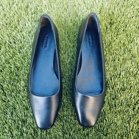 NEW Vince Brodi-B Leather Flats Slip-on shoes