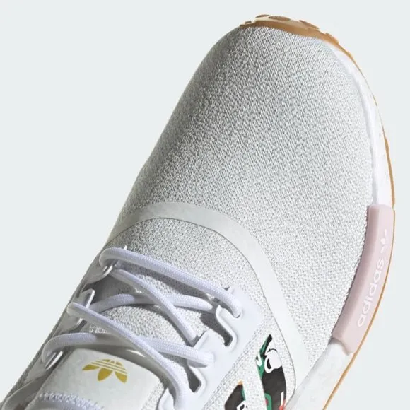 [NEW] Women's adidas NMD_R1 Shoes White GW0563