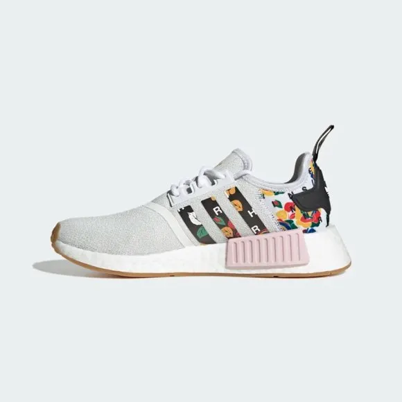 [NEW] Women's adidas NMD_R1 Shoes White GW0563