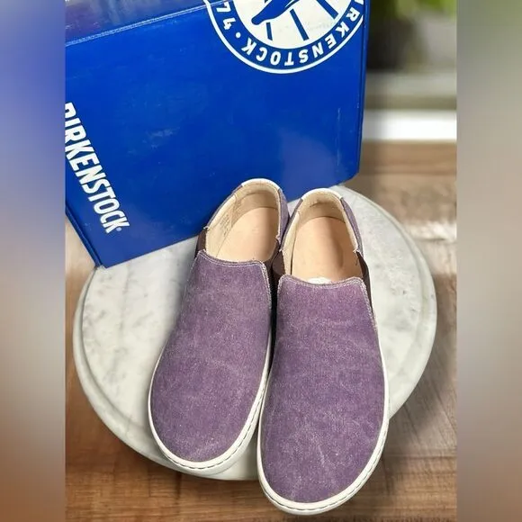 NEW Birkenstock Barrie Slip-on Sneaker Shoes Size 38