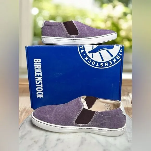 NEW Birkenstock Barrie Slip-on Sneaker Shoes Size 38