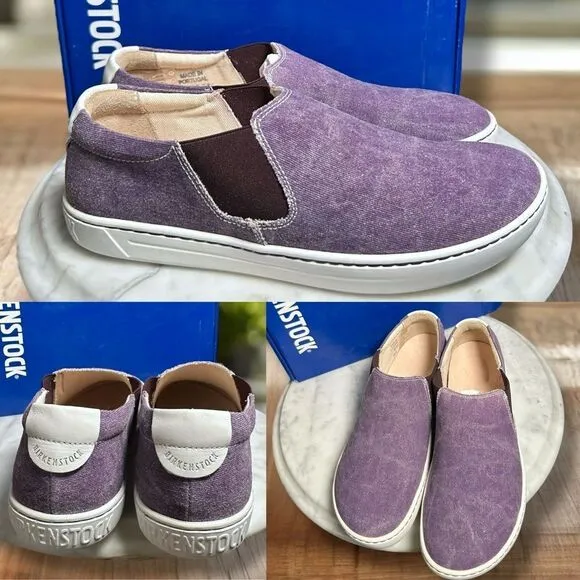 NEW Birkenstock Barrie Slip-on Sneaker Shoes Size 38