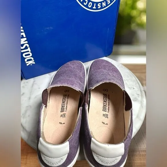 NEW Birkenstock Barrie Slip-on Sneaker Shoes Size 38