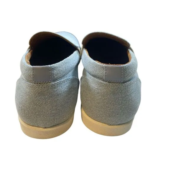 NIB - ATM Anthony Thomas Melilla Women’s Pale Blue Slip On Shoes - 39 = 8.5/9