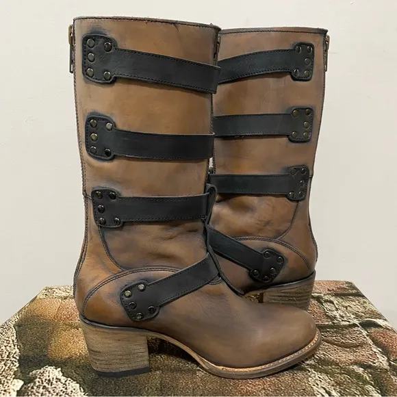 NIB Freebird Black Notorious Boots Size 9