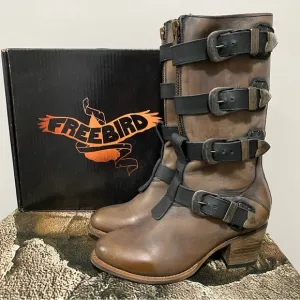 NIB Freebird Black Notorious Boots Size 9