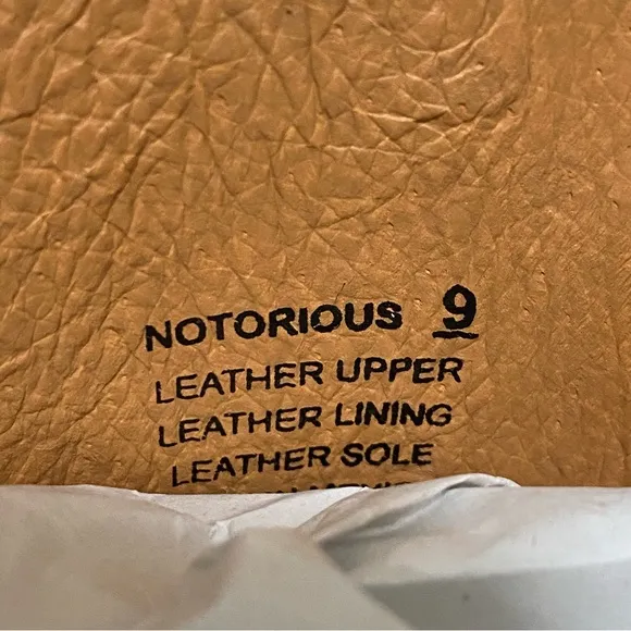 NIB Freebird Black Notorious Boots Size 9