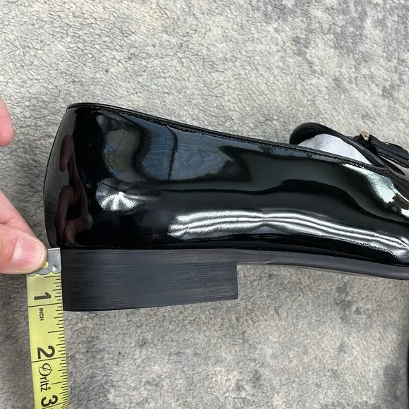 NIB Moretti Black Label Dylan Patent Leather Smoking Loafers Black Tie Wedding