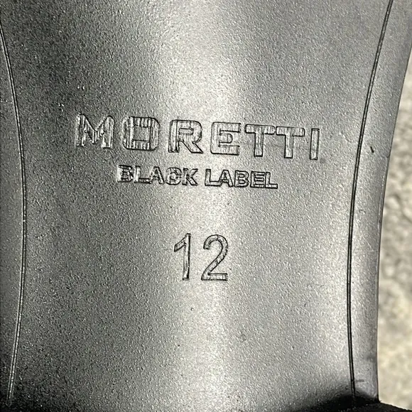 NIB Moretti Black Label Dylan Patent Leather Smoking Loafers Black Tie Wedding