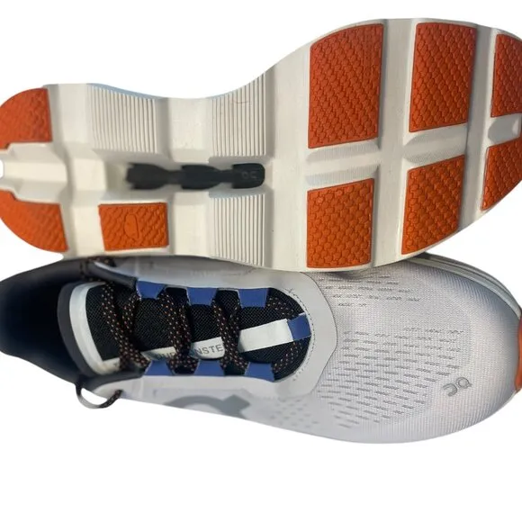 NIB ON RUNNING CLOUDMONSTER Men's Size 11.5 Running Shoes White and Blue
