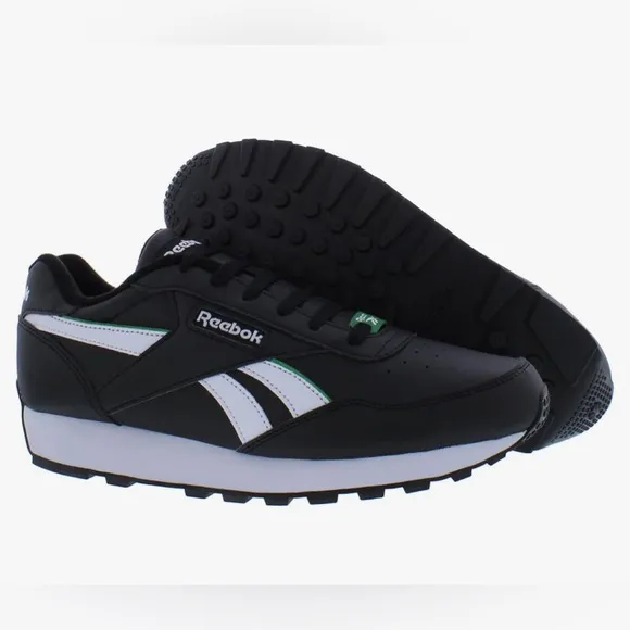 💚💚💚🌼NIB Reebok Rewind Run Mens Shoes Size 10. Color: Black/White