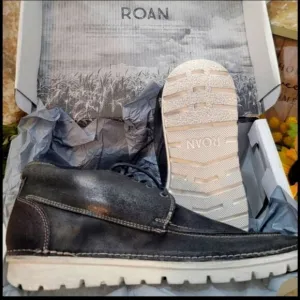 NIB ROAN by BEDSTU Tobias Fullgrain oiled, waxed handfinished suede leat…